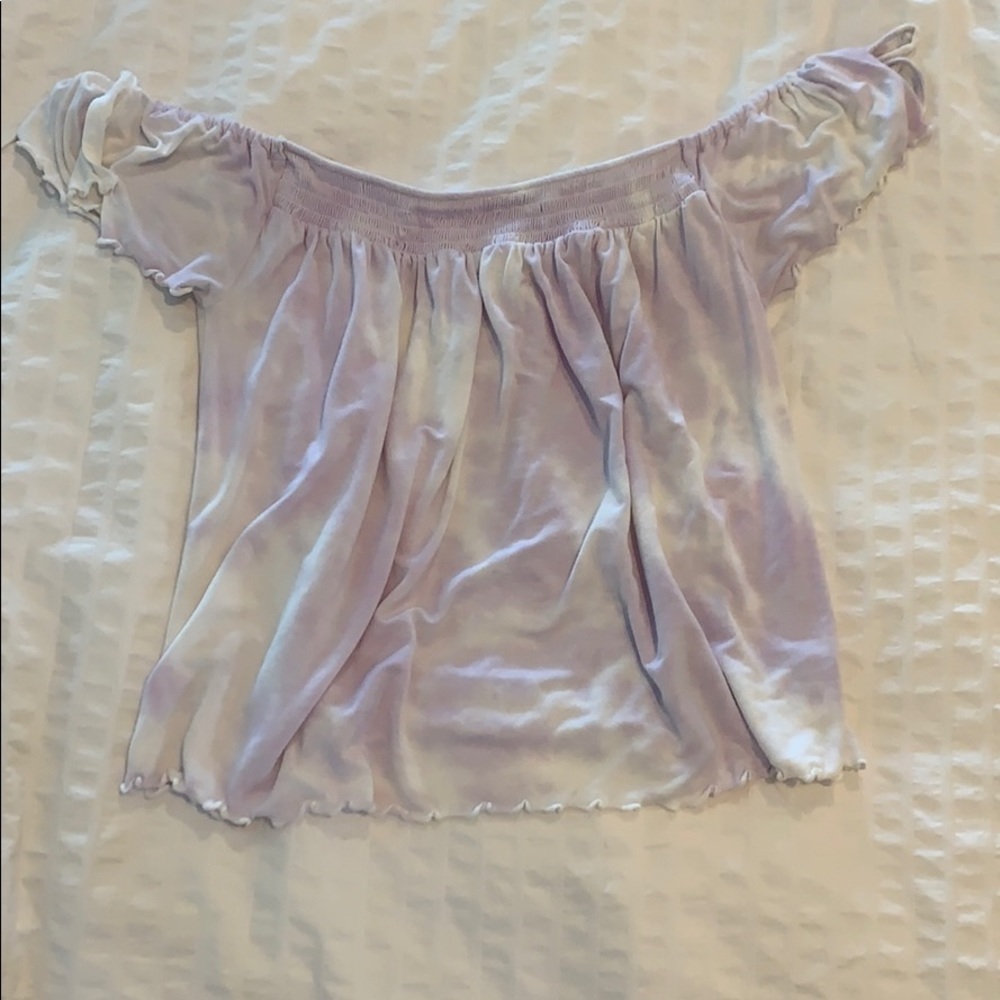 american eagle off the shoulder top